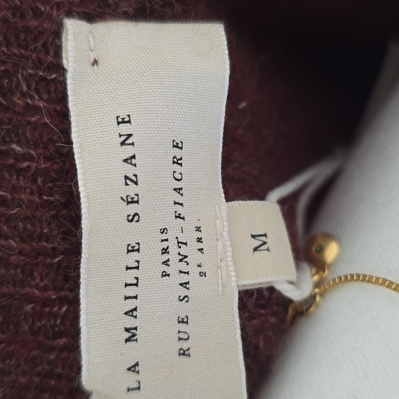 NWT - Sezane Othello - US M - Mocha - Picture 6 of 8